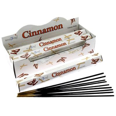 Cinnamon Incense Sticks Hexagonal Pack Stamford Box of Six Special Offer